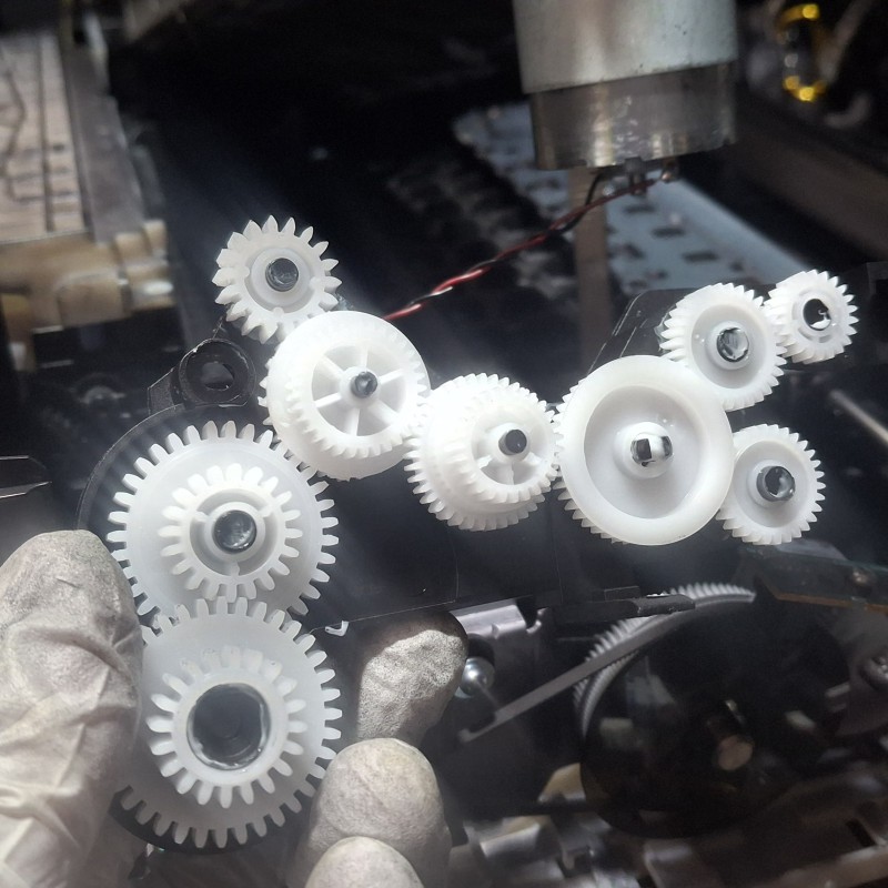 HP8710/8720 기어박스 교체